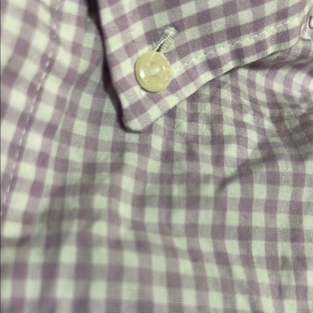 Vineyard Vines Purple Casual Button Down Shirt - Picture 4 of 6